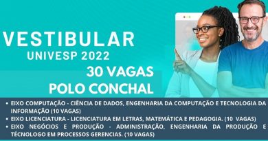 Polo Conchal da Univesp abre inscrições para vestibular 2022