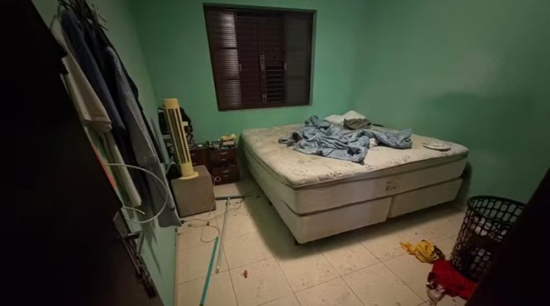Homem é preso por sequestrar e manter namorada e bebê de um ano em cárcere privado em Mogi Guaçu — Foto: Polícia Militar